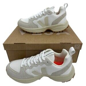 VEJA Men’s Venturi Canvas Alveomesh White‎ Pierre Natural Size 9 New